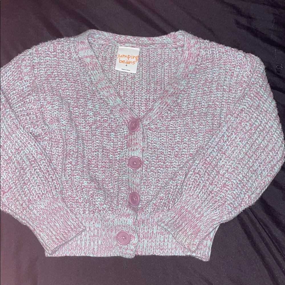 Lavender Knit Cardigan